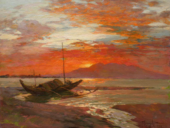 Fernando Amorsolo - Boat